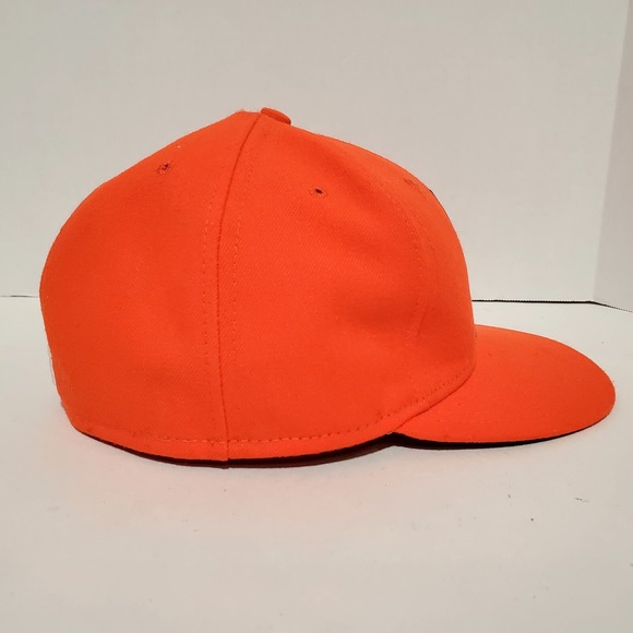 New‎ ERA 59Fifty Miami Marlins Mens Orange Size 7 3/8 Baseball Cap Fitted - Picture 4 of 13